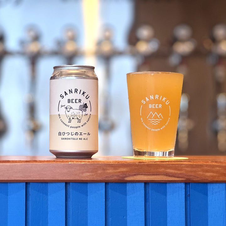 白ひつじのエール【Coastal Brewing】 #3 | Belgian IPA | 350ml - 三陸ビール